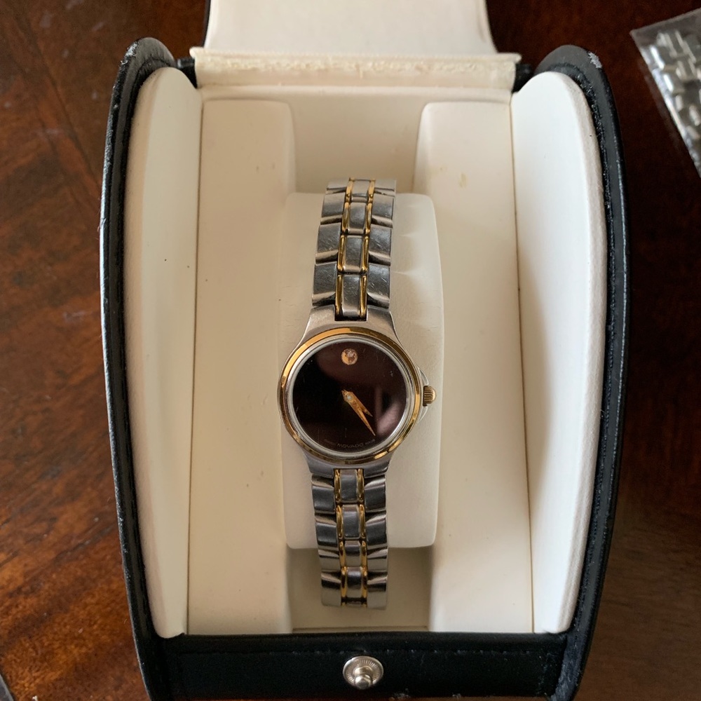 Movado wrist watch for women